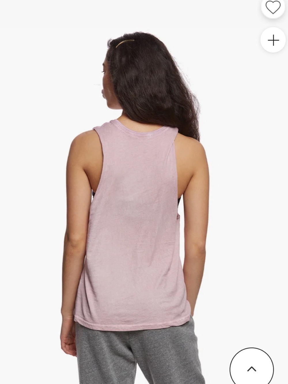 Spiritual Gangster Pink 'Stay Wild Moon Child' Relaxed Yoga Tank - Picture 3 of 10